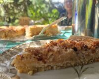 Apfelkuchen mit Haferflockenboden