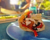 Superweiche, proteinreiche Wraps