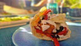 Superweiche, proteinreiche Wraps