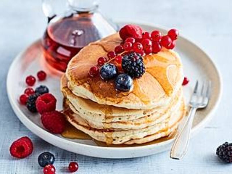 Vegane Pancakes - milchfrei, eifrei, laktosefrei